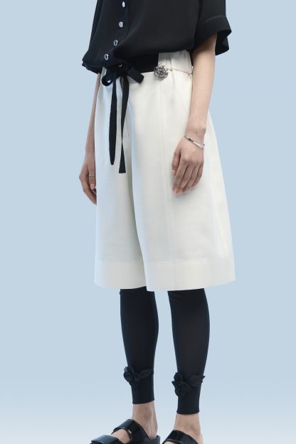 БІЛІ  ШОРТИ БЕРМУДИ KARAVAY, фото4